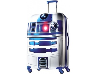 69% off American Tourister Star Wars R2D2 28" Spinner Hardside Upright Suitcase