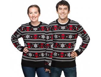 60% off Deadpool & Snowflakes Holiday Sweater