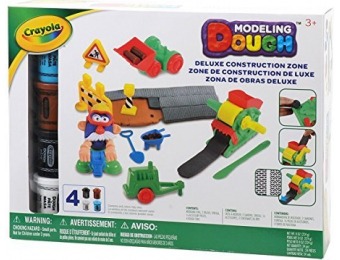 49% off Crayola Modeling Dough Deluxe Construction Zone Kit