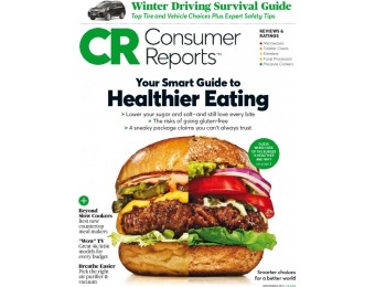 76% off Consumer Reports Magazine, $19.99 / 13 Issues