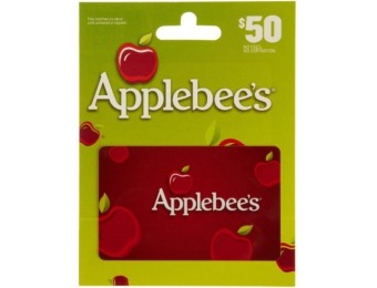 22% off Applebee's $50 Gift Card