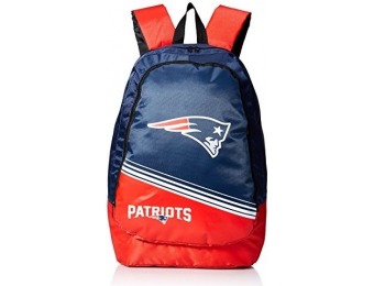 88% off New England Patriots 2015 Stripe Core Backpack