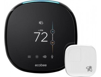 $50 off ecobee4 Wi-Fi Thermostat with Room Sensor and Alexa