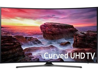 $502 off Samsung 65" Curved UHD 4K HDR LED Smart HDTV