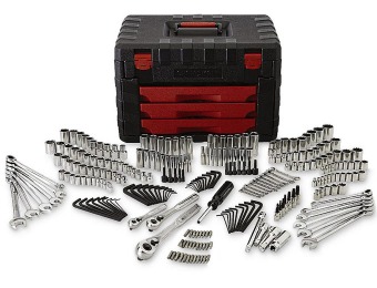 $120 off Craftsman 263 PC Mechanics Tool Set w/ Tool Box