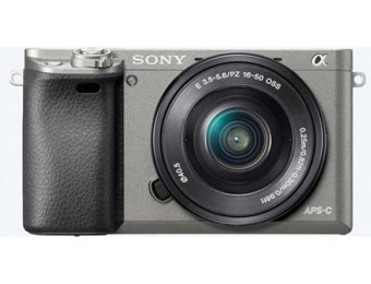 $202 off Sony Alpha A6000 Mirrorless Digital Camera