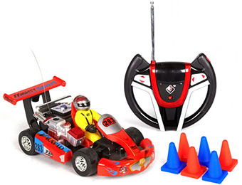 63% off Kart Crazy Racing 1:23 Scale Electric RC Go Kart