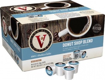 50% off Victor Allen Donut Shop K-Cups (80-Pack)