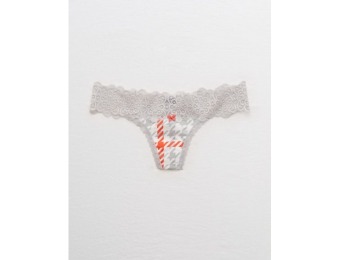 58% off Aerie Thong + Nordic Lace