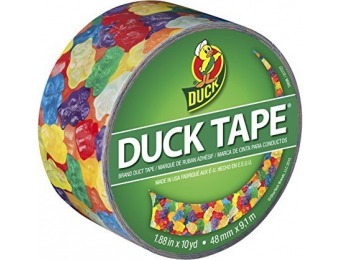 80% off Duck Brand 282495 Printed Duct Tape, Gummy Bears