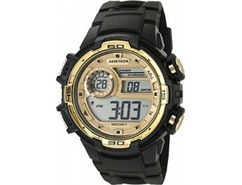 76% off Armitron Sport Men's Gold-Tone Accented Chronograph Watch