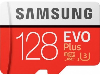 71% off Samsung EVO Plus 128GB microSDXC UHS-I Memory Card