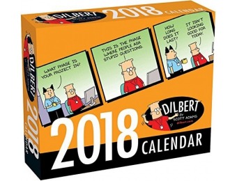 59% off Dilbert 2018 Day-to-Day Calendar