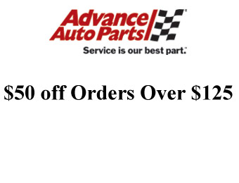 Save $50 off Orders of $125+ at Advance Auto Parts
