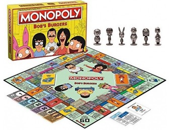 26% off USAopoly Bob's Burgers Edition Monopoly Board Game