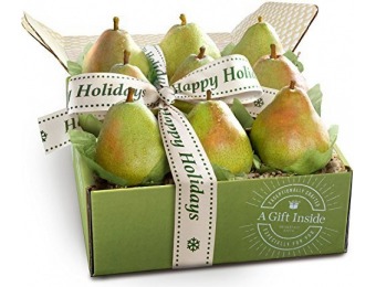 43% off Happy Holidays Imperial Comice Pears Fruit Gift