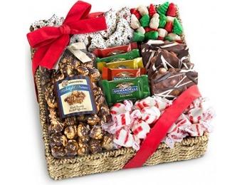 30% off Holiday Classic Chocolate, Candy & Crunch Gift Basket