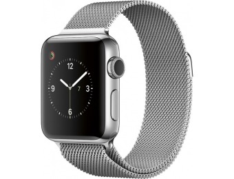 $250 off Apple Watch Series 2 38mm Stainless Steel Case Milanese
