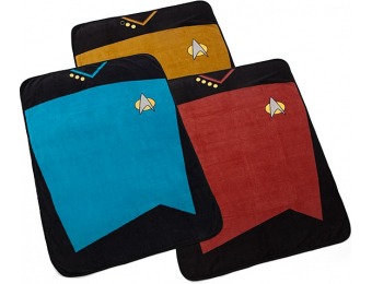 60% off Star Trek TNG Fleece Blanket