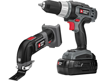 $80 off Porter-Cable 18-Volt Nickel Cadmium Cordless Combo Kit