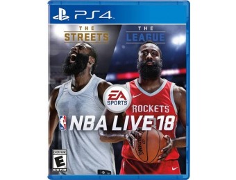 62% off NBA LIVE 18 - PlayStation 4