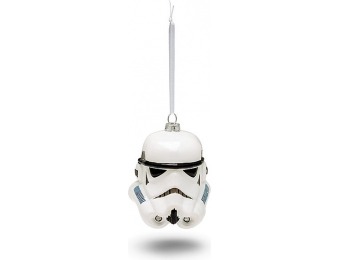 70% off Hallmark Star Wars Stormtrooper Helmet Blown Glass Ornament