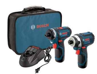 $254 off Bosch CLPK27-120 12-Volt Max Lithium-Ion 2-Tool Combo Kit