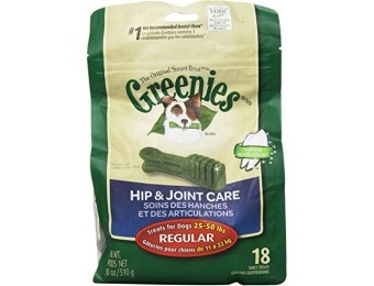 81% off Greenies Hip and Joint Care Canine Dental Chews