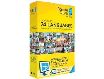 $123 off Rosetta Stone - Full Course Online Subscription (2-Year)