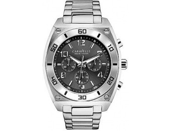 90% off Caravelle Men's Stainless Steel Chronograph Watch