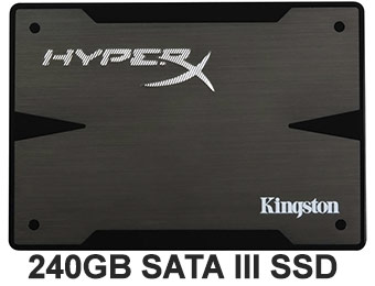 63% off Kingston HyperX 3K 240 GB SATA III SSD