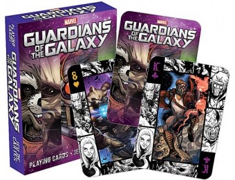 75% off Guardians of the Galaxy Playing Cards