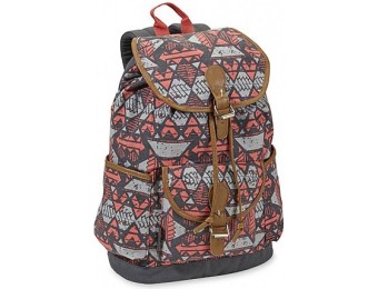 69% off Tribal Print Canvas Backpack
