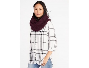 83% off Old Navy Womens Honeycomb-Knit Infinity Scarf