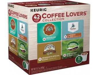 31% off Keurig Coffee Lovers Variety Pack 42ct K-Cups