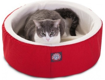 82% off Majestic Pet Products Red Cat Cuddler Pet Cat Bed