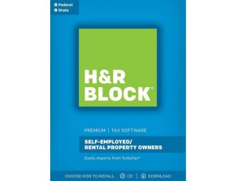 $35 off H&R Block Tax Software Premium 2017