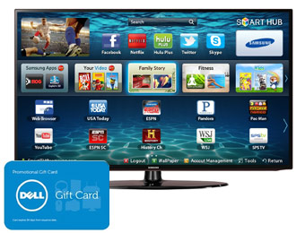 $122 off Samsung UN32EH5300 32" 1080p LED HDTV + $125 Gift Card