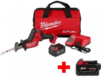 $129 off Milwaukee M18 Fuel Lithium-Ion Brushless Hackzall Kit