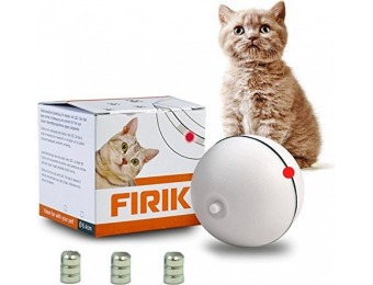 64% off Interactive Automatic Rolling Light for Cats and Dogs