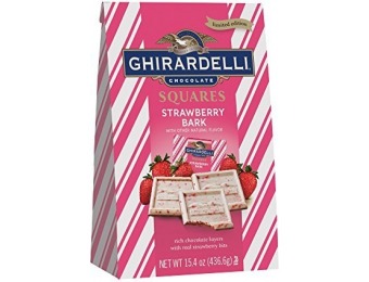 15% off Ghirardelli Valentine Strawberry Bark Squares