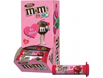 30% off M&M'S MINIS Valentine's Milk Chocolate Candy Tube 24-Ct