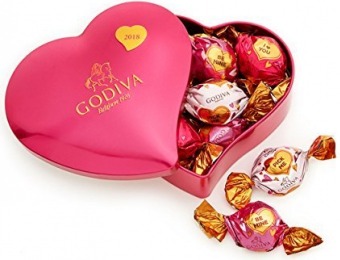 34% off Godiva Chocolatier Valentine's Day 2018 Heart Gift Tin