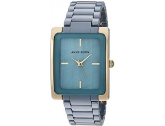 64% off Anne Klein Women's Blue Ceramic Bracelet Watch