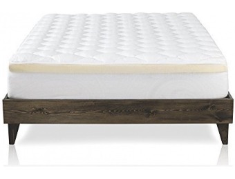 56% off Luxury Double Thick Extra Plush Mattress Topper, Twin