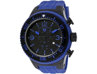 $620 off Swiss Legend Men's Neptune Blue/Black Silicone Watch