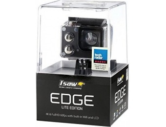 78% off ISAW Edge Lite Edition 4K Waterproof Sports Action Camera