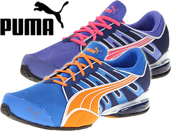 45% off Puma colorful men's and women's running shoes