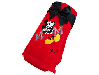 $15 off Disney Fleece Blankets and Pullovers + Free Personalization