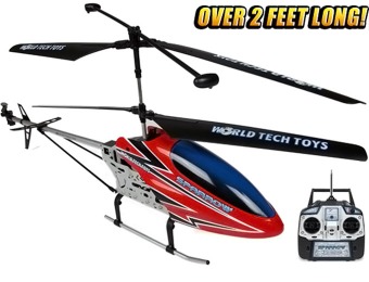 $150 off Gyro Metal Sparrow 3.5CH RC Helicopter - Over 2 Feet Long!